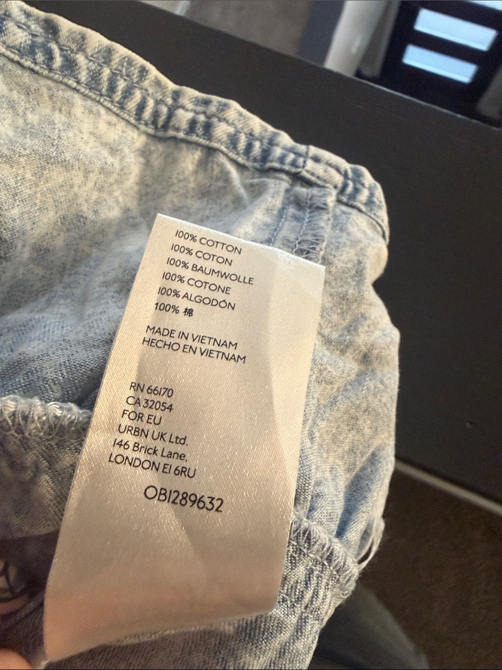 Free People Denim Tunic / Mini Dress - Picture 5 of 5